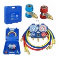 MG-2-R134A R410A Manifold Gauge Set HVAC SYSTEM SISTEM AUTO AIR CONDITIONER AC CHARGING R22 R12 R502 404 AC GAUGE