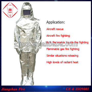 Aluminized Fire Fighting Proximity Suit for Fire Rescue