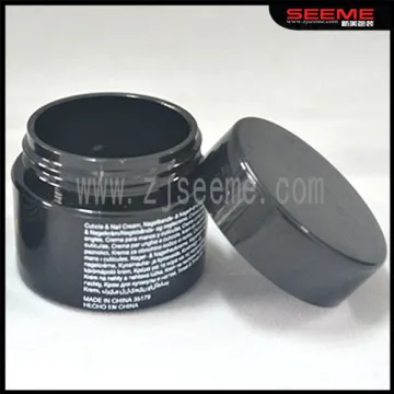 3g 10ml 30ml 50ml 100ml thick wall Clear PETG jar for cosmetic cream jar