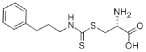 S-[N-(3-PHENYLPROPYL)(THIOCARBAMOYL)]-L-CYSTEINE CAS 137915-13-0