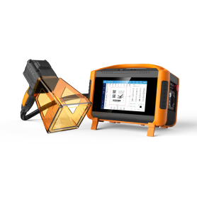 Hand held fiber laser marking machine