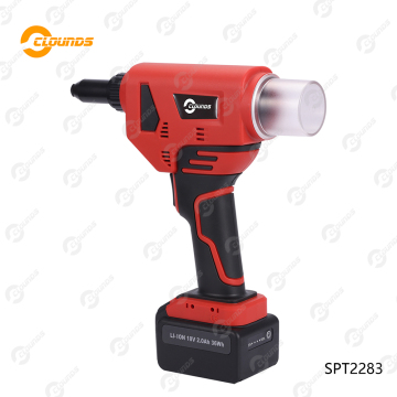 ชาร์จไฟหนักแบบไร้สายมือไร้สายปืน Riveter SPT2283 (2.4-5.0 มม.)