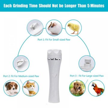 Pet Painless Dog Nail Clipper Rechargeable Pets Clippers