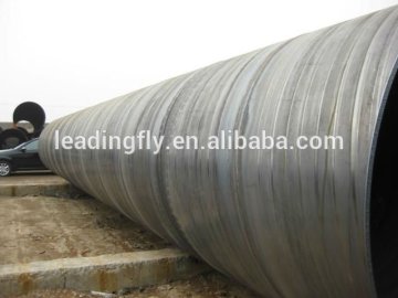 API X42 3PE coated spiral welded steel pipes