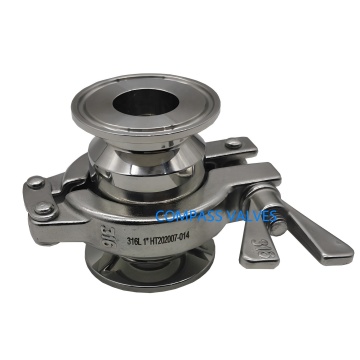 Factory Direct beste kwaliteit SS316L Roestvrijstalen klem Thermostatische stoomvalklep
