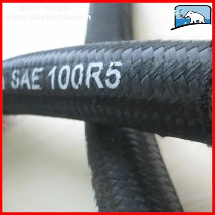 DAYI HOSE wire braid textile covered hose R5