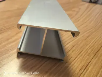 Anodized aluminum alloy rails solar mounting system