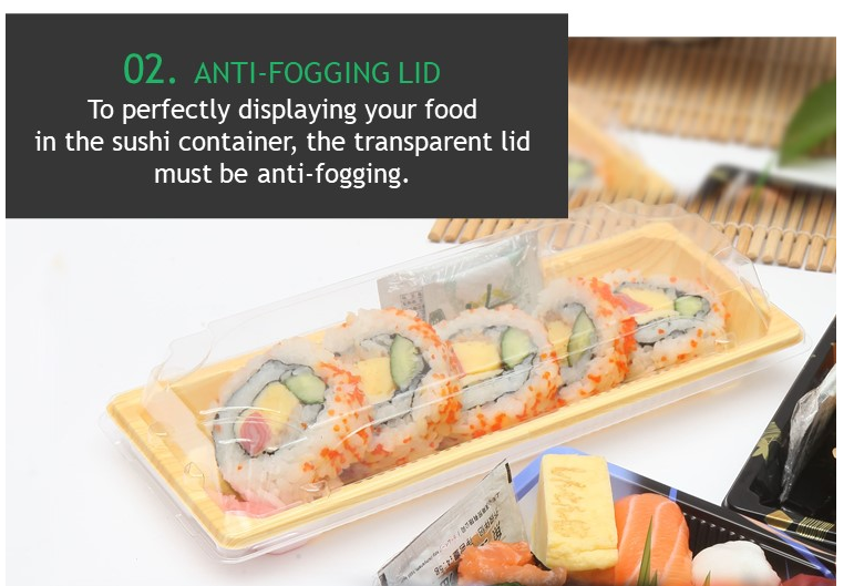 Disposable Plastic Sushi