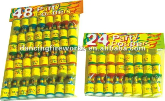 PARTY POPPERS TOYS FIREWORKS