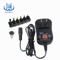 Universal power adapter with 6 dc tips