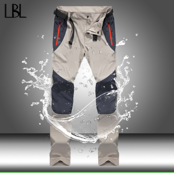Tactical Waterproof Pants Men Cargo Spring Summer Quick Dry Trousers Men's Outdoor Sports Trekking Camping Fishing Pants 4XL