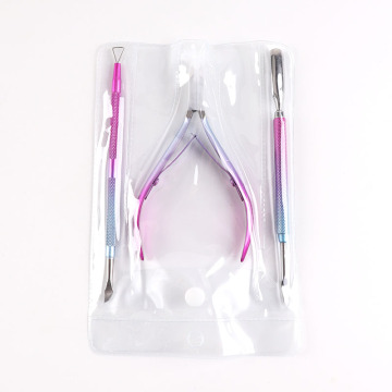 Nail Salon Cuticle Pusher and Nipper Kit