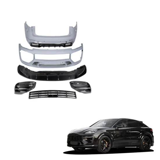 Carbon Fiber Bumper Bodykit Upgrade for Porsche Cayenne 9Y0 Wide Body Kit