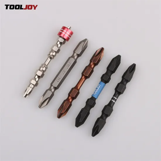 TOOLJOY Professional S2 Material Double End Driver Bits - Comprehensive Screwdriver Bit Set