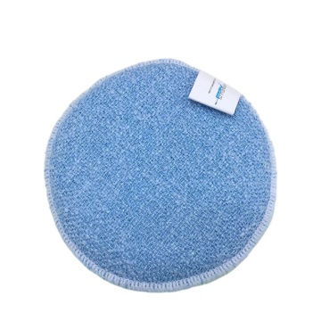 Kitchen Microfiber Cleaning Double Sided Circular Sponge