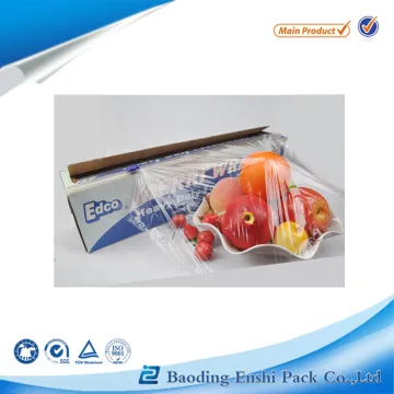 soft hardness and stretch film type service wrapping pe food grade reliable cling film