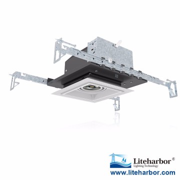 Gauge Steel Trim or Trimless 1-Lamp New Construction Mini Multiple COB LED Downlight