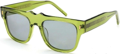 C2 Acetate Sunglasses  Transparent Green