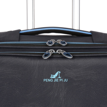 柔らかい布のスーツケースは、タイプのトロリーの荷物を運ぶ