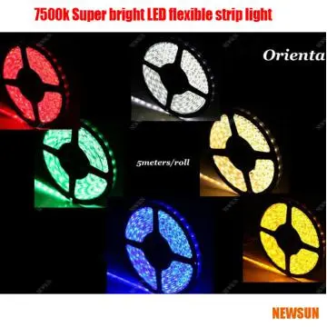 7500K Super bright LED Flexible Strip Light