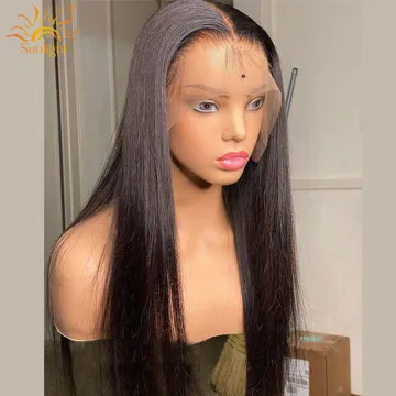 Sunlight	bone straight human hair extensions human hair wigs 360 full lace 360 wigs vendor full lace with baby hair