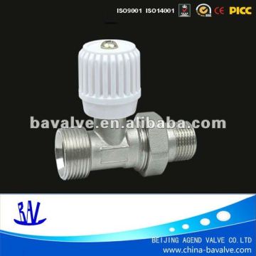 china Brass Automatic thermostatic valves /thermostat valve for radiator