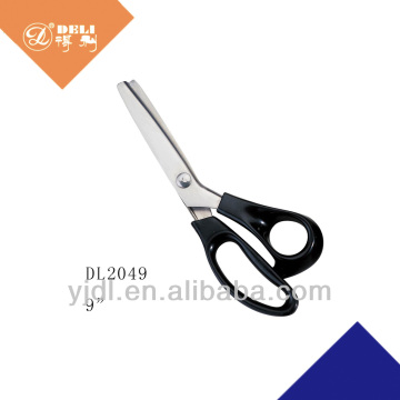 9 inch Professional high stainless steel pinking tailor scissors