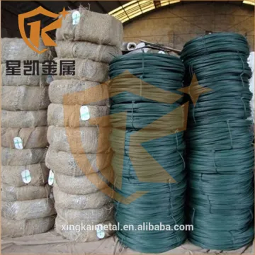 3mm pvc coated tie wire pvc coated iron wire for fence wire