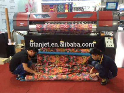Industry printer Titanjet 19P2R-F sublimation banner printer digital printers