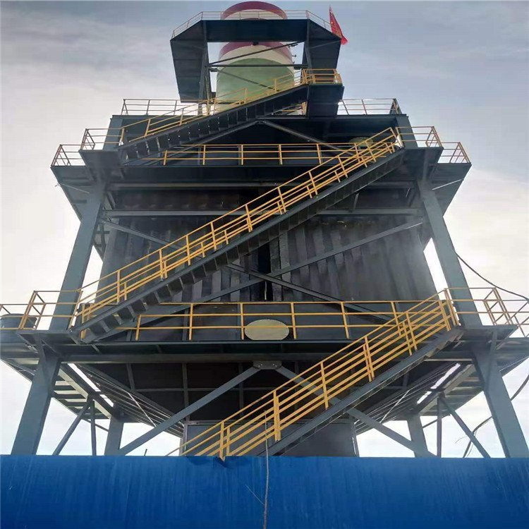 Large industrial wet electrostatic precipitator