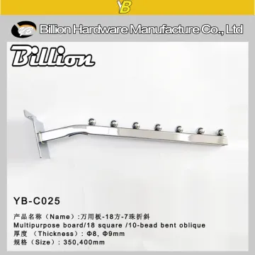 shop multifunctional hanging shelf brackets for slatwall clothes hooks