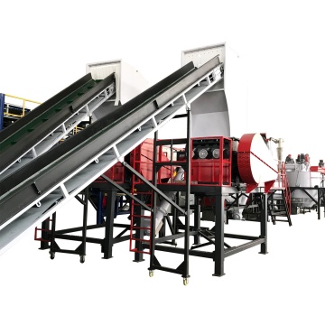2024 Recycled Plastic Fence Posts Manufacturing with Washing Machine
