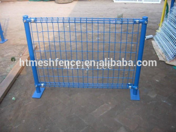 high quality powder coated double loop wire mesh metal garden Fencing/garden Double Circle Fence