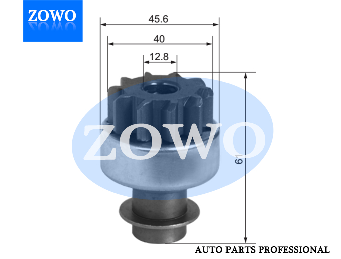 54 8301 Starter Bendix 10t Mitsubishi