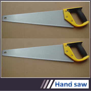 High quality power tools of hand saw with Tpr handle for woodworker