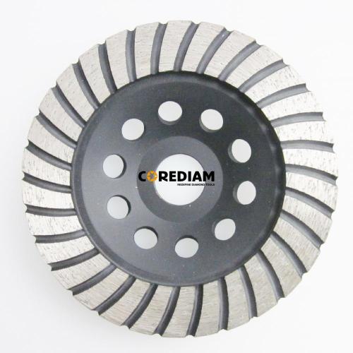 115mm Turbo Style Single Row Cup Wheel