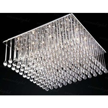 Home and Hotel Deocrative Lighting Raindrop Shaped Crystal Light