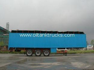 Air suspension 3 Axle Open Van Semi Trailer, Soft-Top Van T