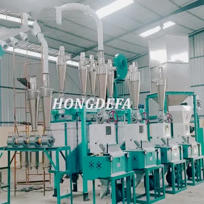 Best Selling 30-ton/24h Corn Flour Milling Machine for Corn Mills