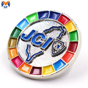 Customized Design Enamel Animal Dog Lapel Pin Badge