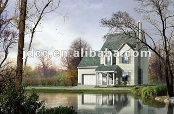 Residential steel structural villa