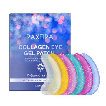 Wholesale Custom Anti-Wrinkle Dark Circle Hydrogel Eye Patches with Collagen & 24K Gold