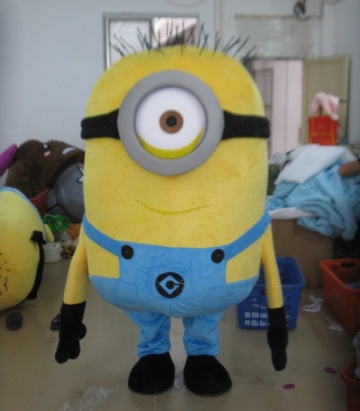 newest despicable me minion adult costume despicable me minion mascot costume  