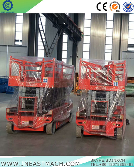 10m Factory Price Self-propelled Scissor Lift Platform