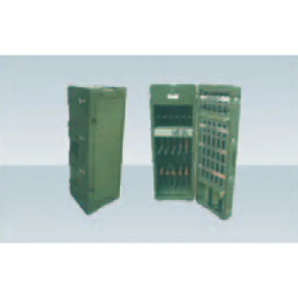 Field military vertical gun box