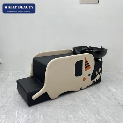 Kid Salon Chair Shampoo Station Lay Down Washing Bed Shampoo Chair