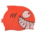 Wholesale Cartoon Silicone Waterproof Protect Ears Kids Beach Swim Cap