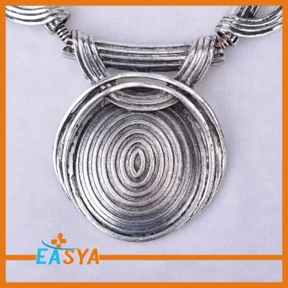 Helix Pendant Necklace Spiral Pendant Necklace Helix/Spiral Necklace