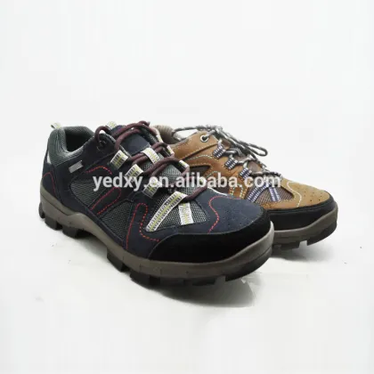 High quality and fashionable women genuine leather hiking shoes