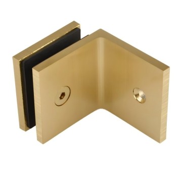 L-Shape Wall Corner Glass Clamp